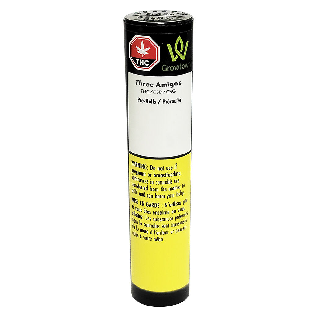 Growtown Three Amigos Pre-Roll | Smokey's