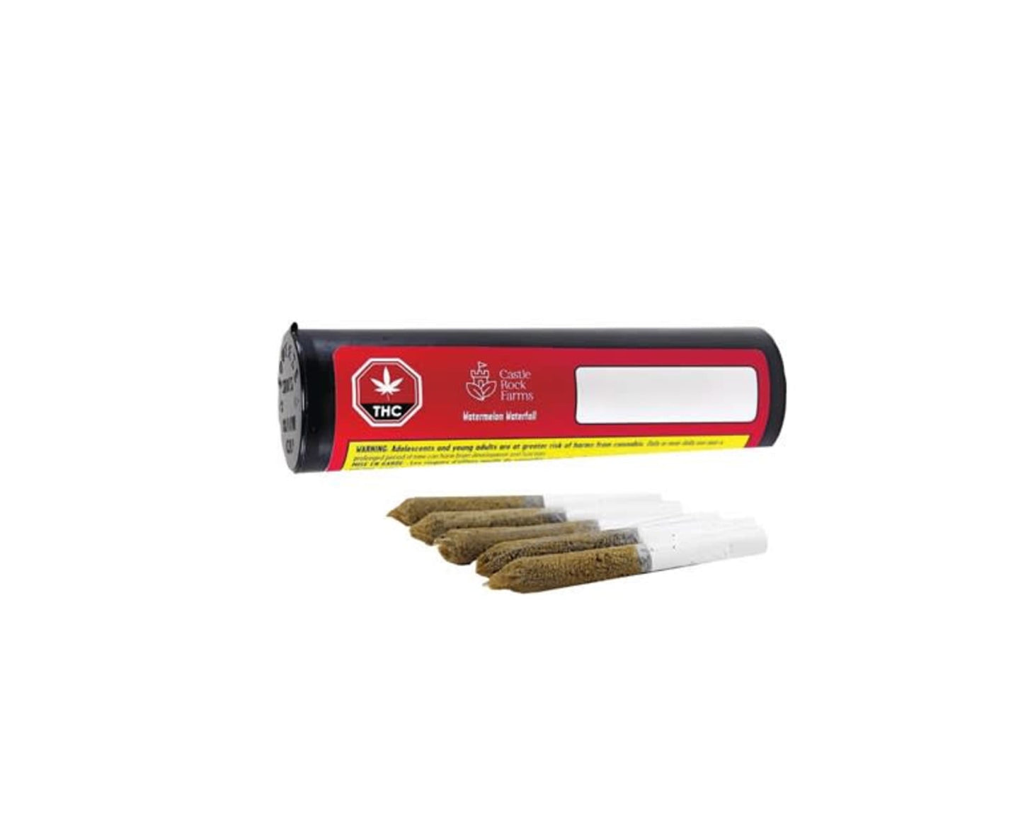 Castle Rock Watermelon Waterfall Coated Infused Pre-Roll | Smokey's