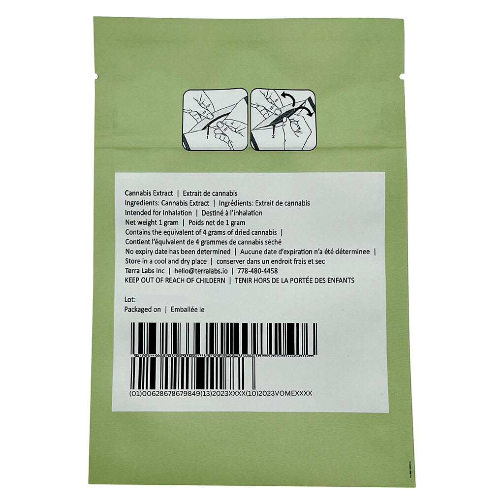 Terra Labs Lemon Heads Live Resin Cartridge