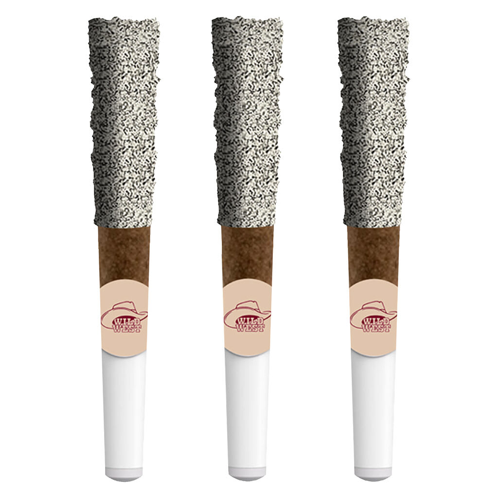 Wild West 60+ Strawberry Stampede Diamonds Dipped Blunts | Smokey's