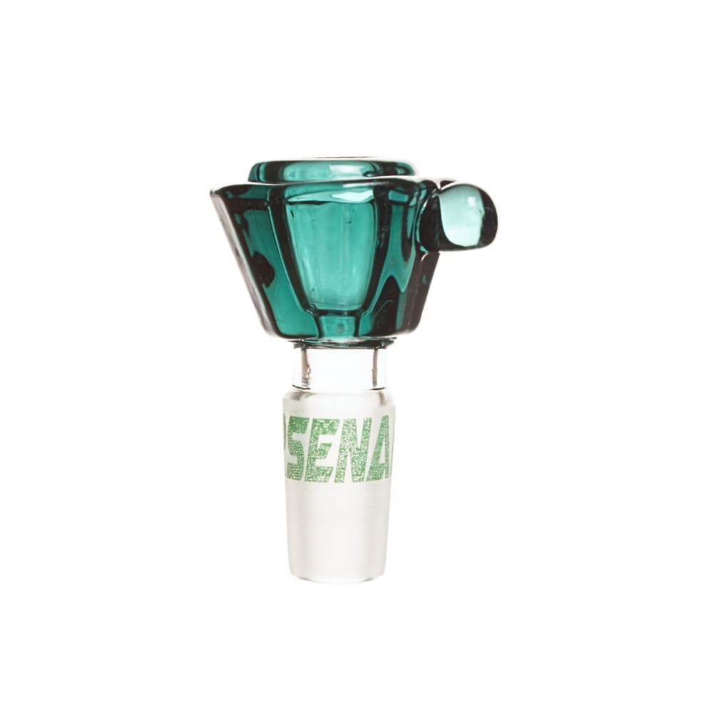 Arsenal Hexagon Diamond 14mm Glass Bowl | Smokey's