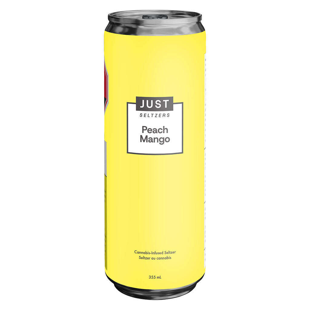 JUST Seltzers Peach Mango Seltzer | Smokey's