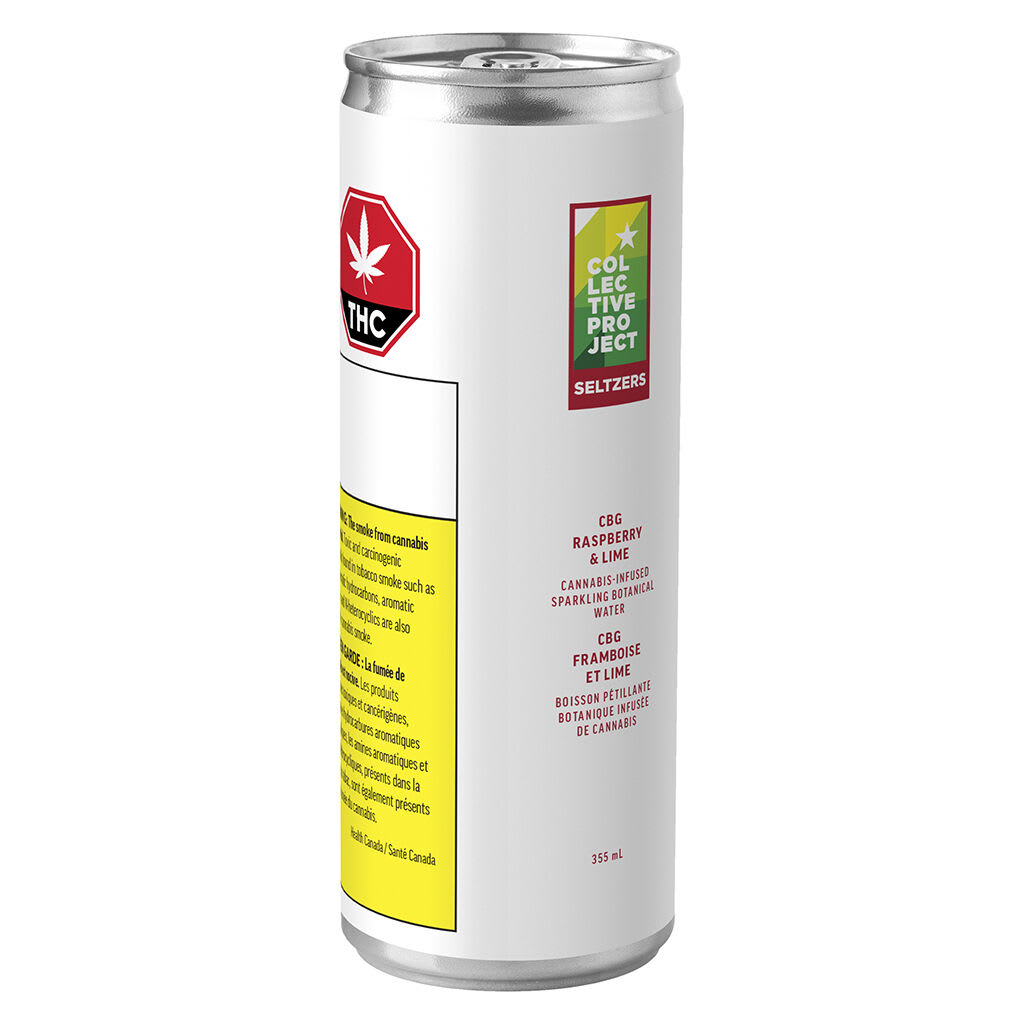 Collective Raspberry & Lime CBG Sparkling | Smokey's