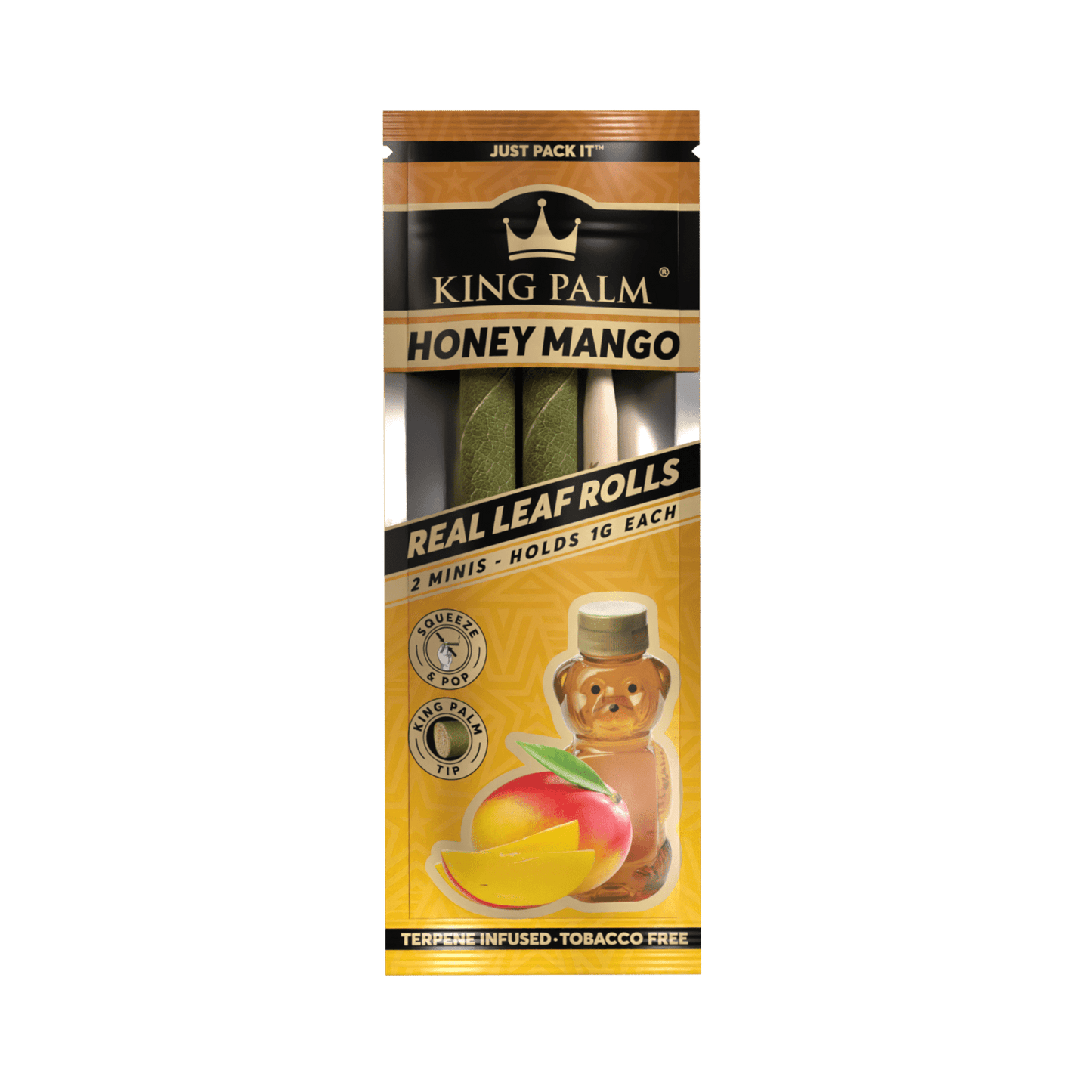 King Palm Mini Honey Mango Wraps | Smokey's