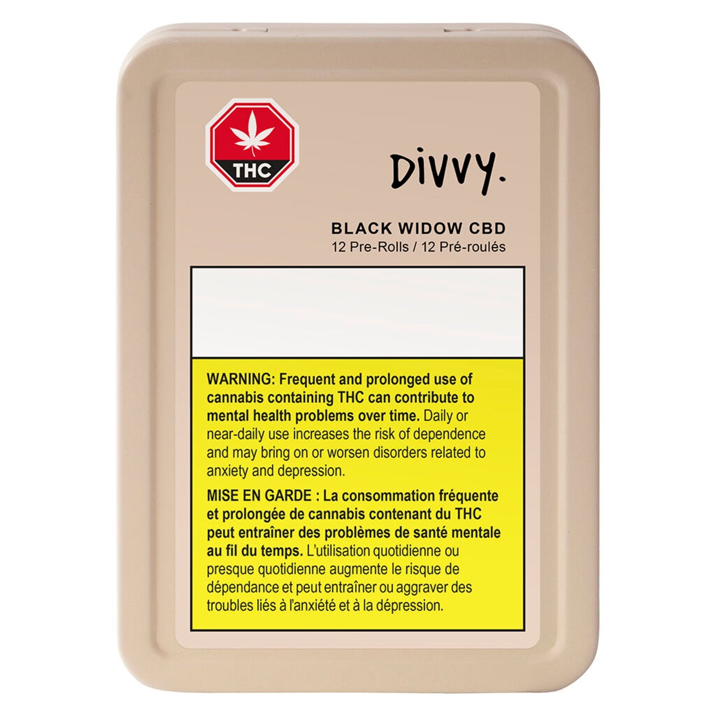 Divvy Black Widow Pre-Roll | Smokey's