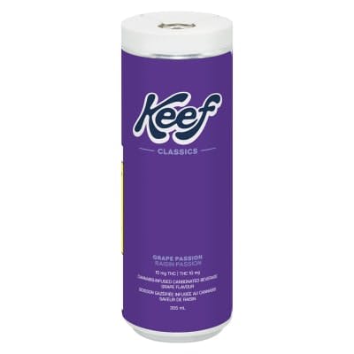 Keef Classics Grape Passion Soda