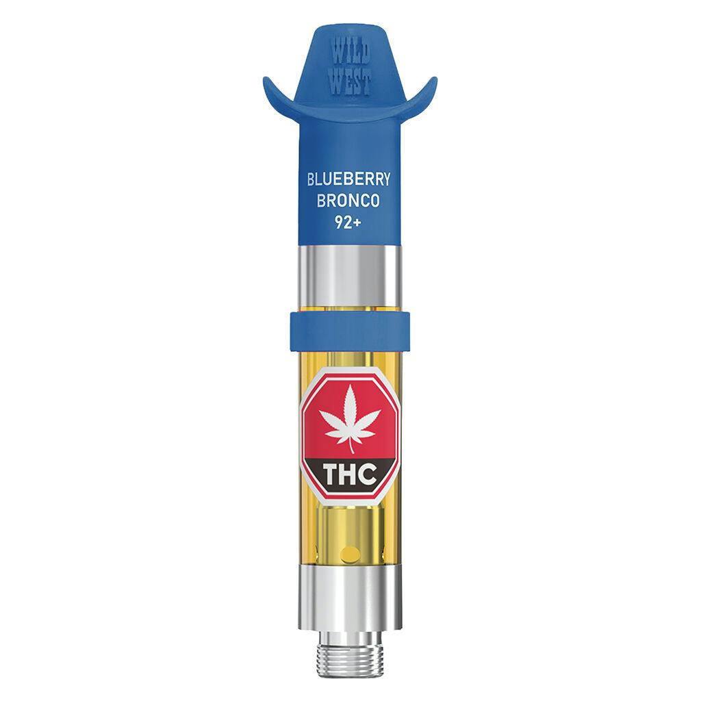 Wild West Blueberry Bronco Liquid Diamond Cartridge | Smokey's