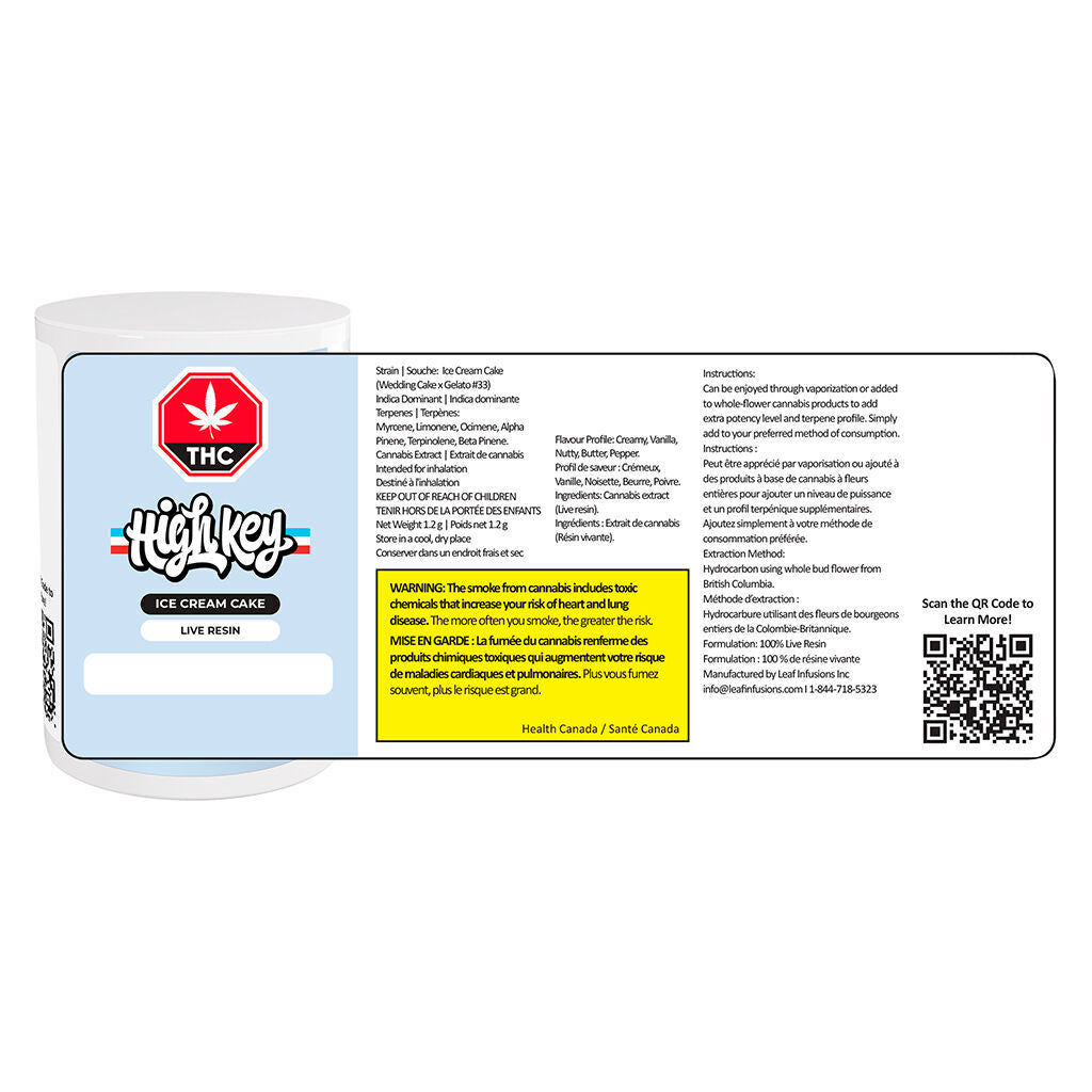 Ice Cream Cake Live Resin | Smokey's