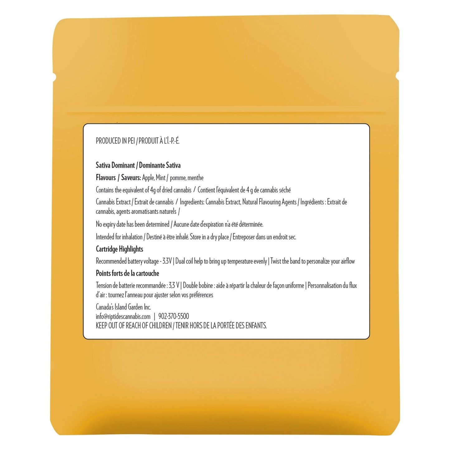 Riptides Frozen Orchard Cartridge