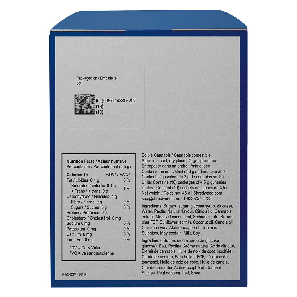 SHRED'EMS Blueberry Blaster Soft Chew