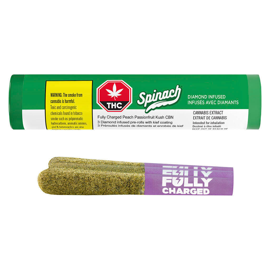Spinach Peach Passionfruit Kush CBN Infused Pre-Roll