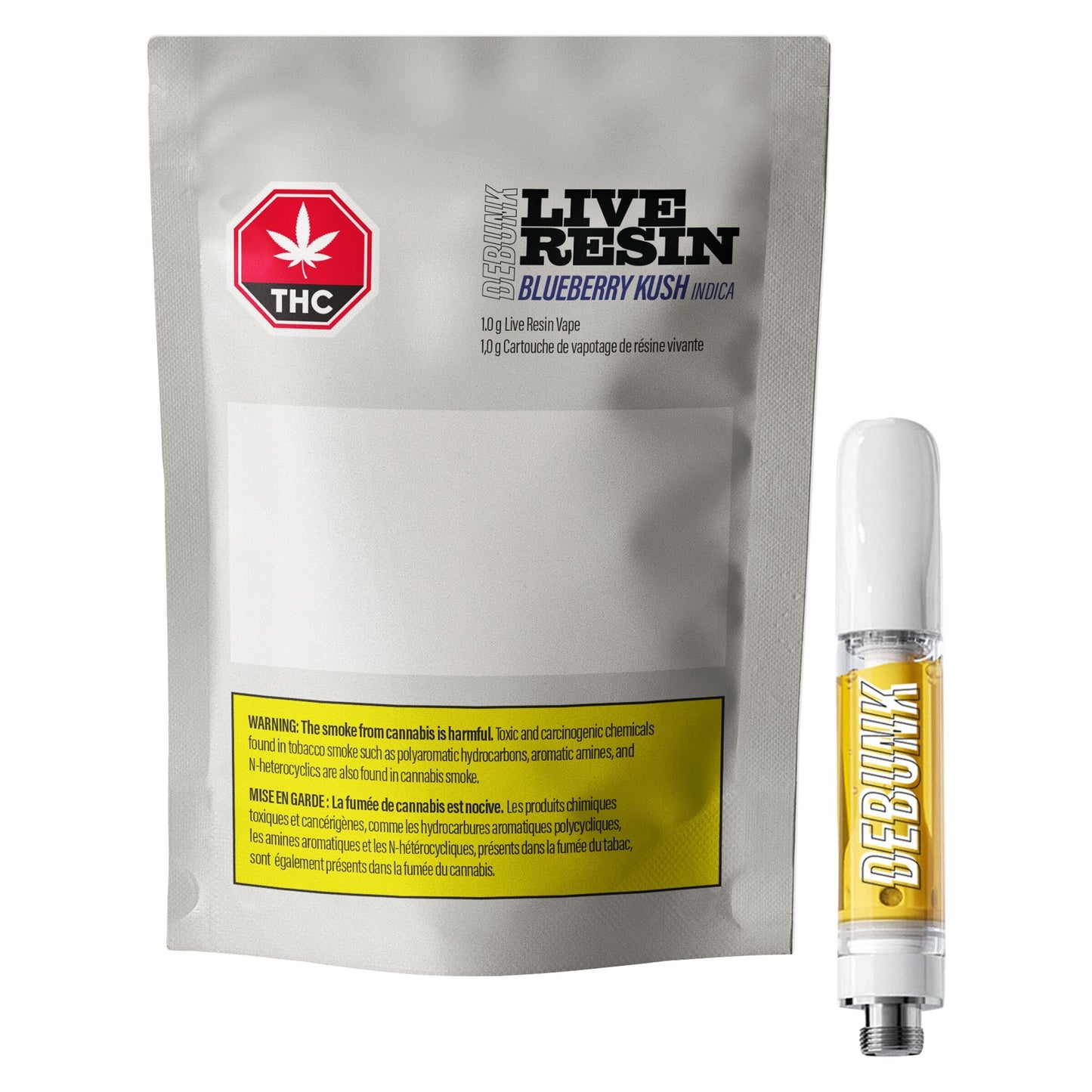 Blueberry Kush Live Resin Cartridge | Smokey's