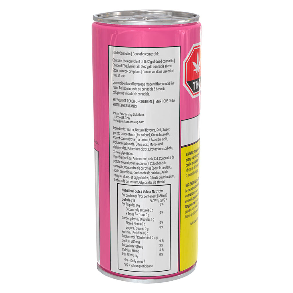 frootyhooty Pink Lemonade Splash Zero Sparkling