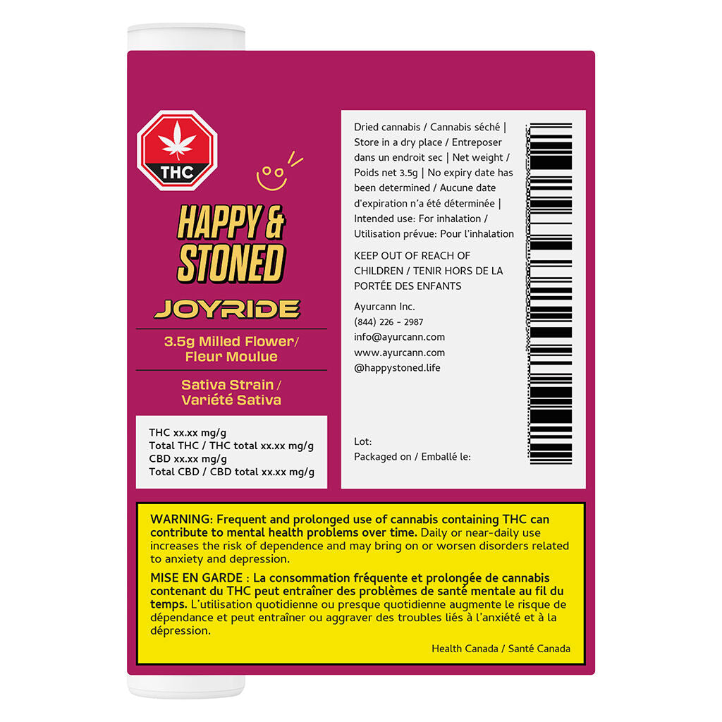 Happy & Stoned Joyride Milled
