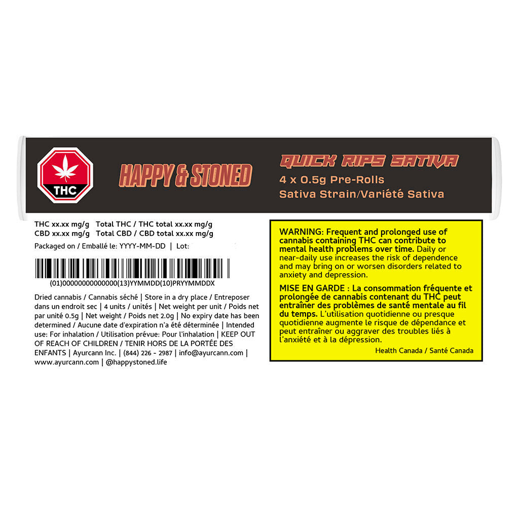 Quick Rips Sativa Pre-Roll | Smokey's