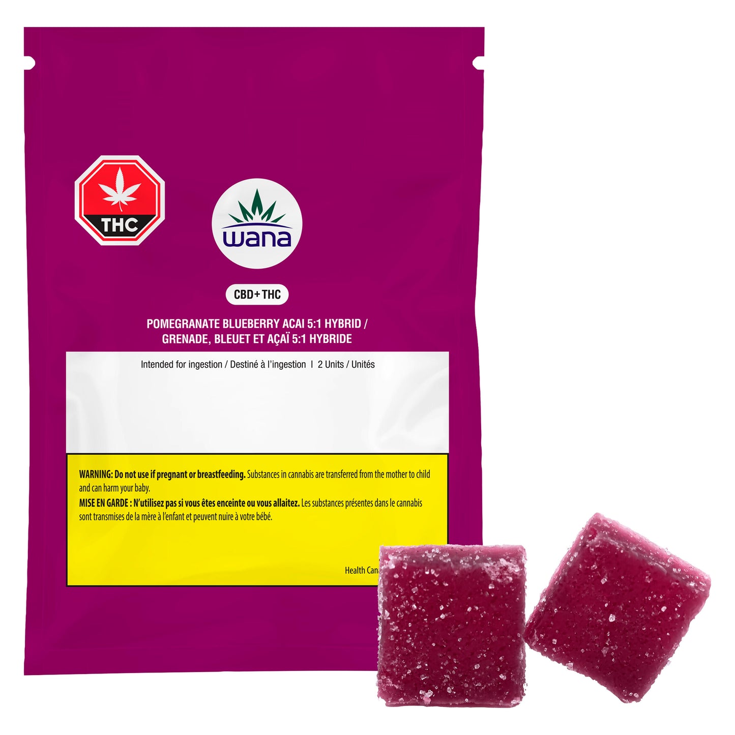 Pomegranate Blueberry Acai Sour Soft Chew | Smokey's