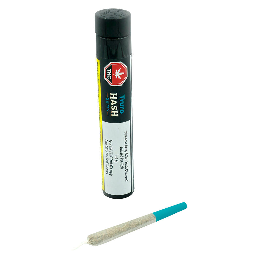 Bluenose Berry Hash Diamond Infused Pre-Roll | Smokey's