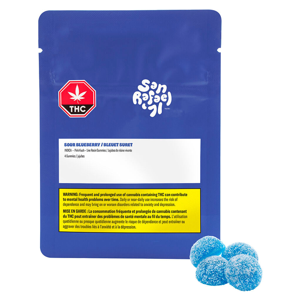 San Rafael '71 Sour Blueberry Resin Soft Chew
