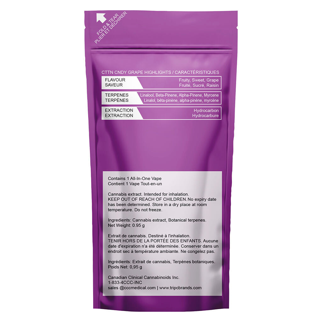 Papa's Herb Cttncndy Grape Diamond Disposable
