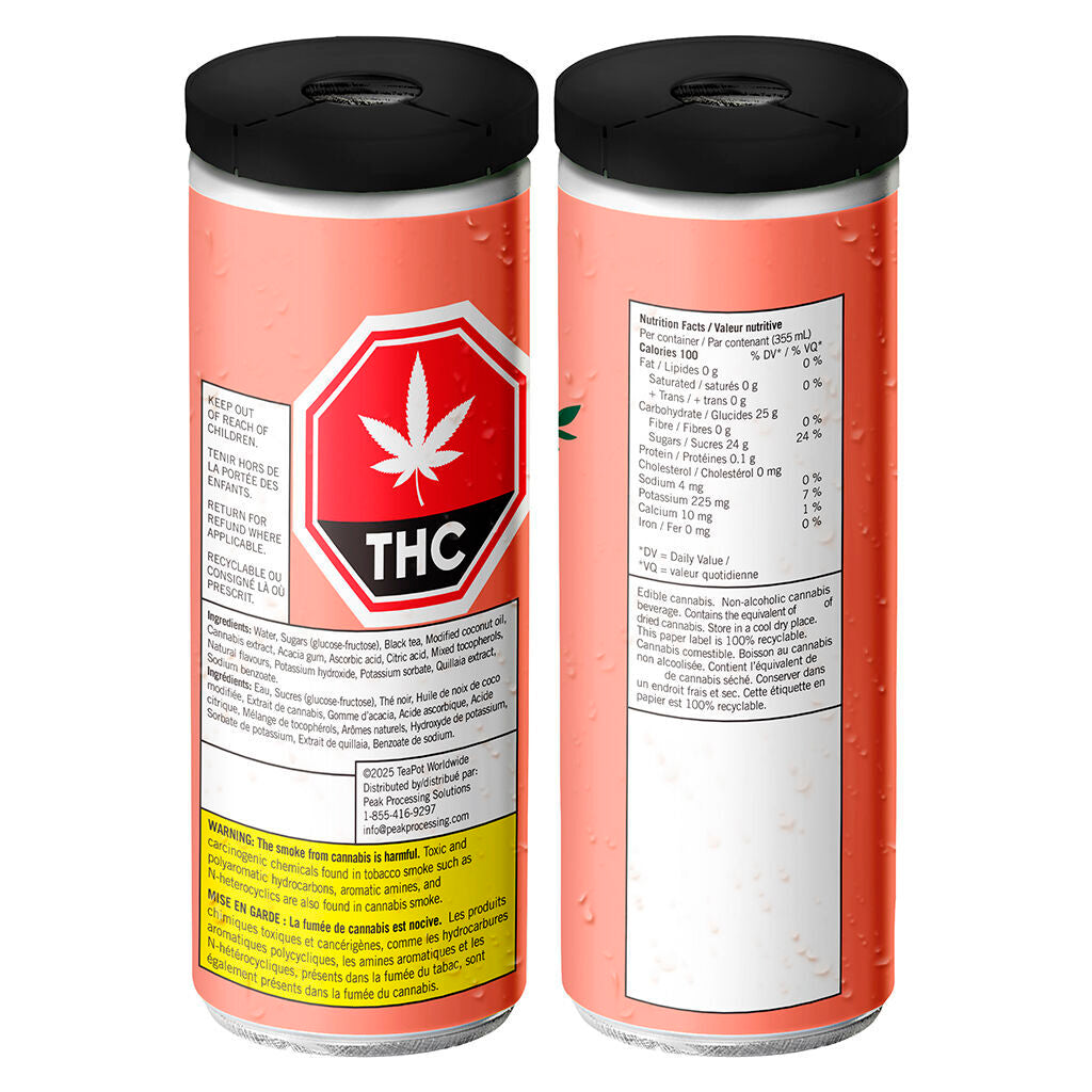 Peach Black Rosin Tea | Smokey's