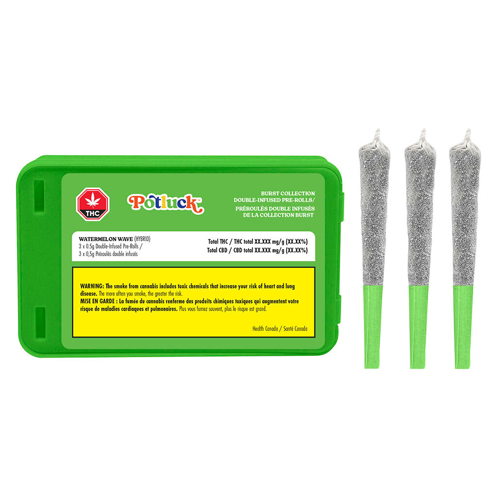 Watermelon Wave Infused Pre-Roll | Smokey's