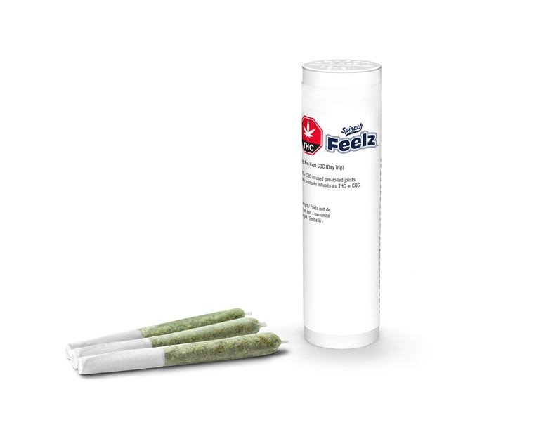 Spinach FEELZ Mango Kiwi Haze CBC Infused Pre-Roll