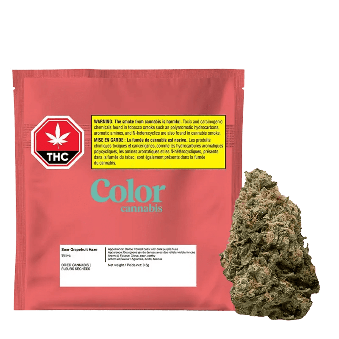 Color Sour Grapefruit Haze | Smokey's