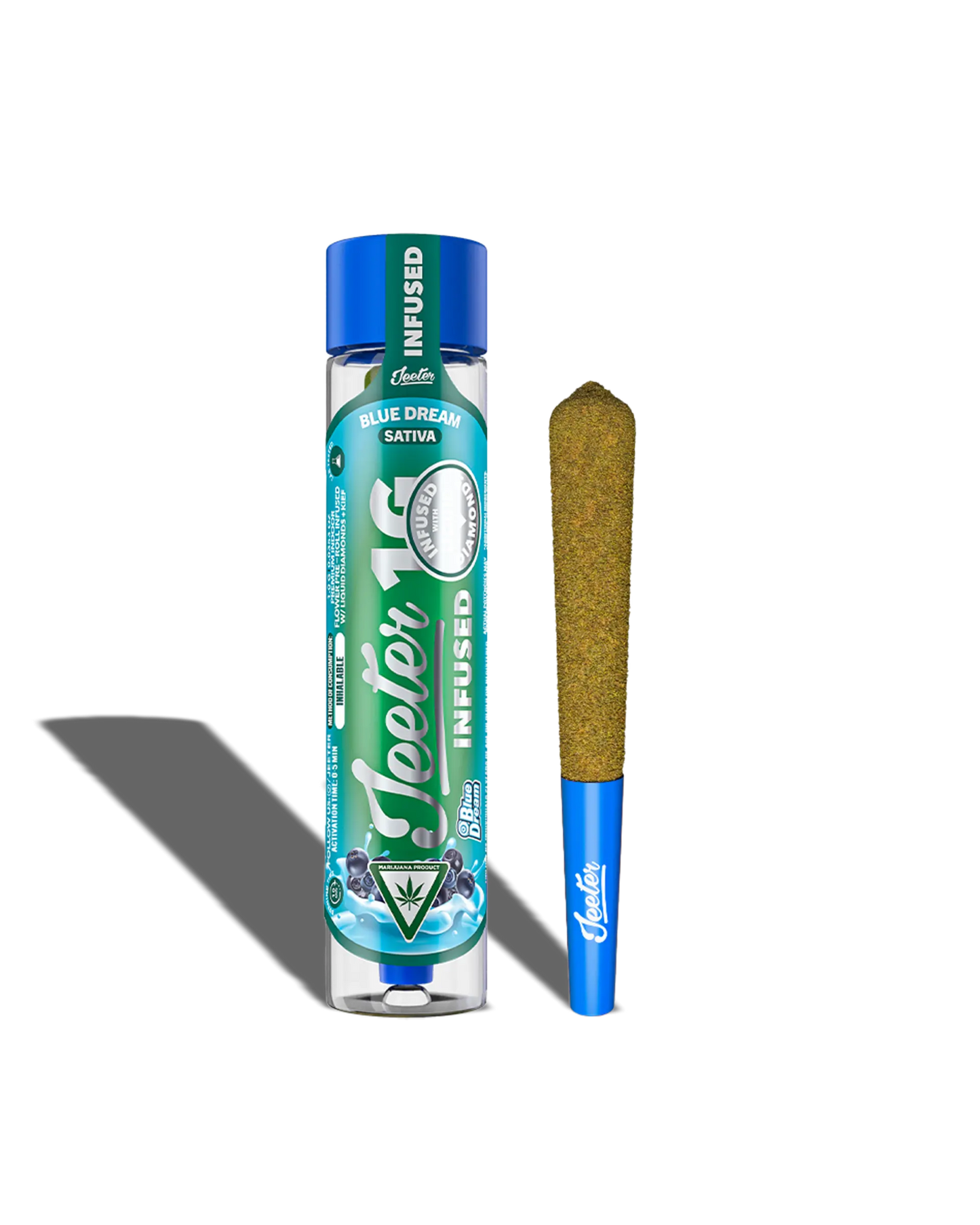 Baby Jeeter Blue Dream Coated Infused Pre-Roll | Smokey's