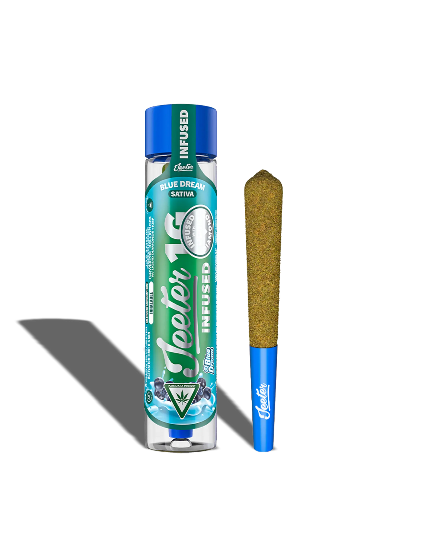 Baby Jeeter Blue Dream Coated Infused Pre-Roll | Smokey's