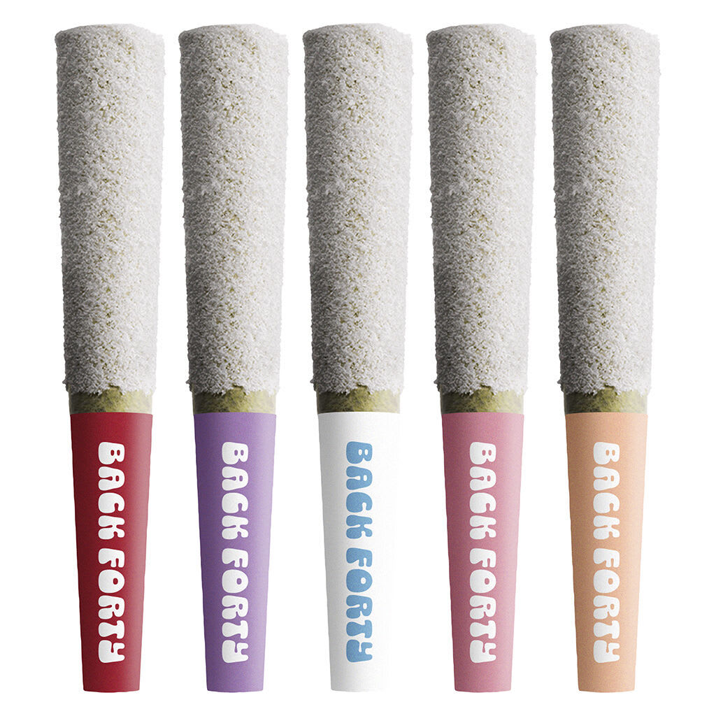 Back Forty Taster Pack Diamond Coated Infused Pre-Roll | Smokey's