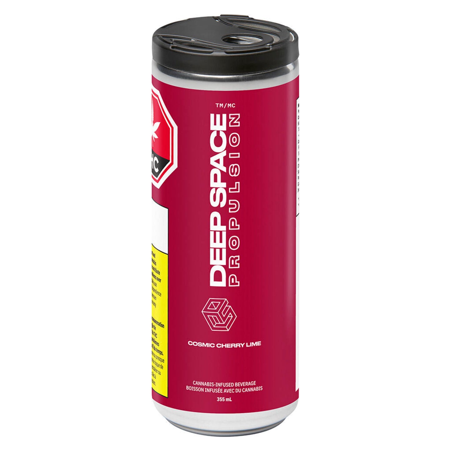 Deep Space Cherry Lime CBG Caffeine Soda | Smokey's