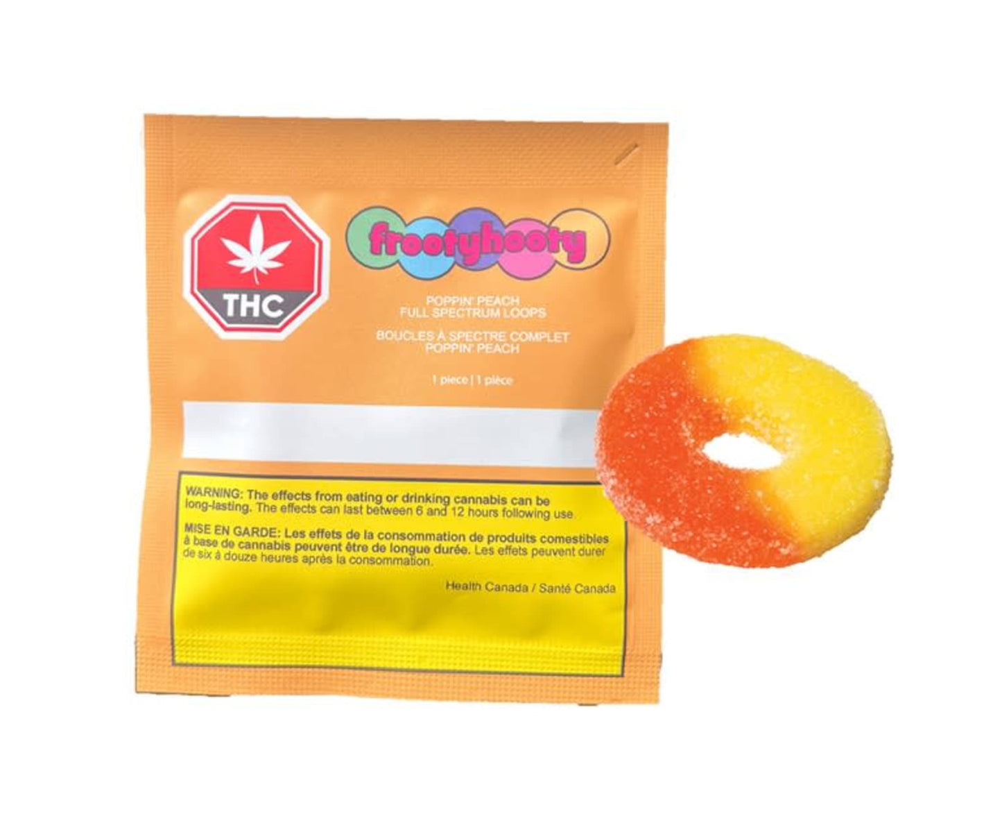 Frootyhooty Poppin' Peach Soft Chew | Smokey's