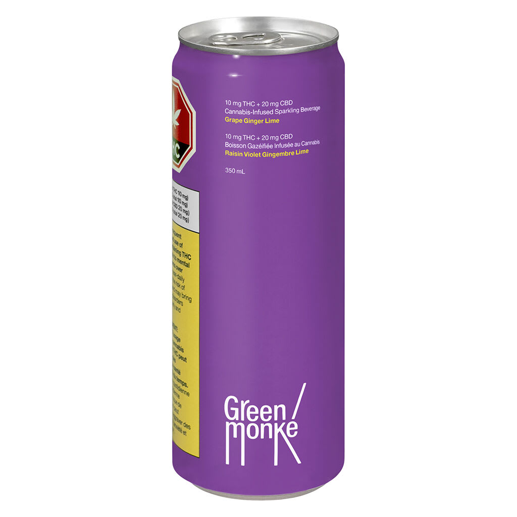 Green Monke Grape Ginger Lime