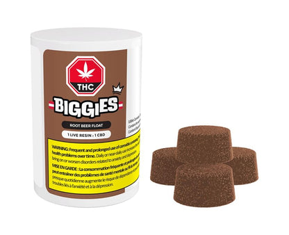 BIGGIES Root Beer Float Live Resin Soft Chew | Smokey's