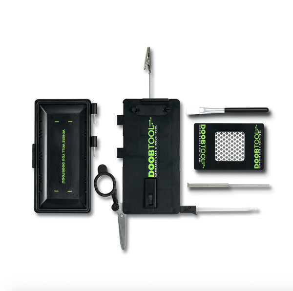 DoobTool Cannabis Case and Multi Tool Kit — Smokey's | Lighters, Torches, & Miscellaneous | Cannabis Delivery & Pickup