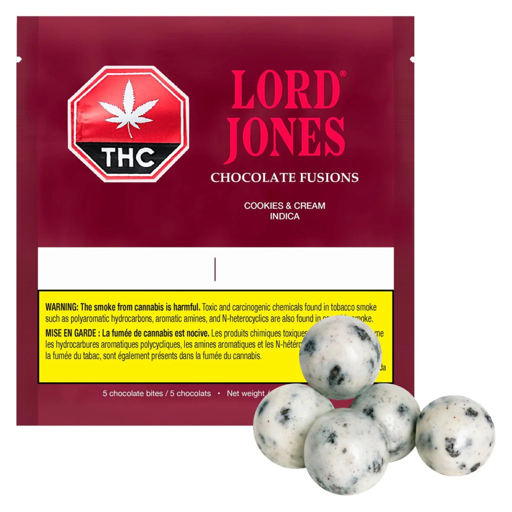 Lord Jones Cookies & Cream Chocolate | Smokey's