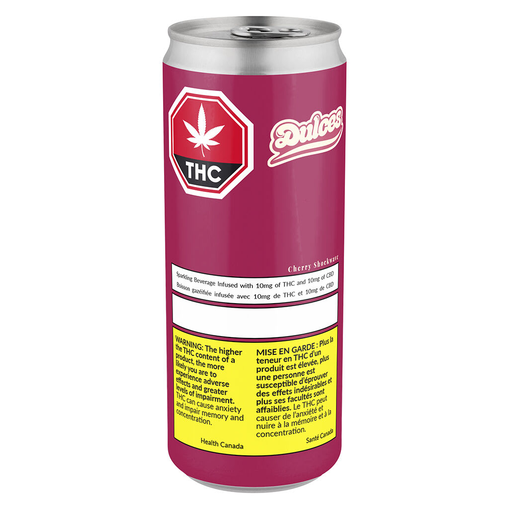 DULCES Cherry Shockwave Beverage | Smokey's