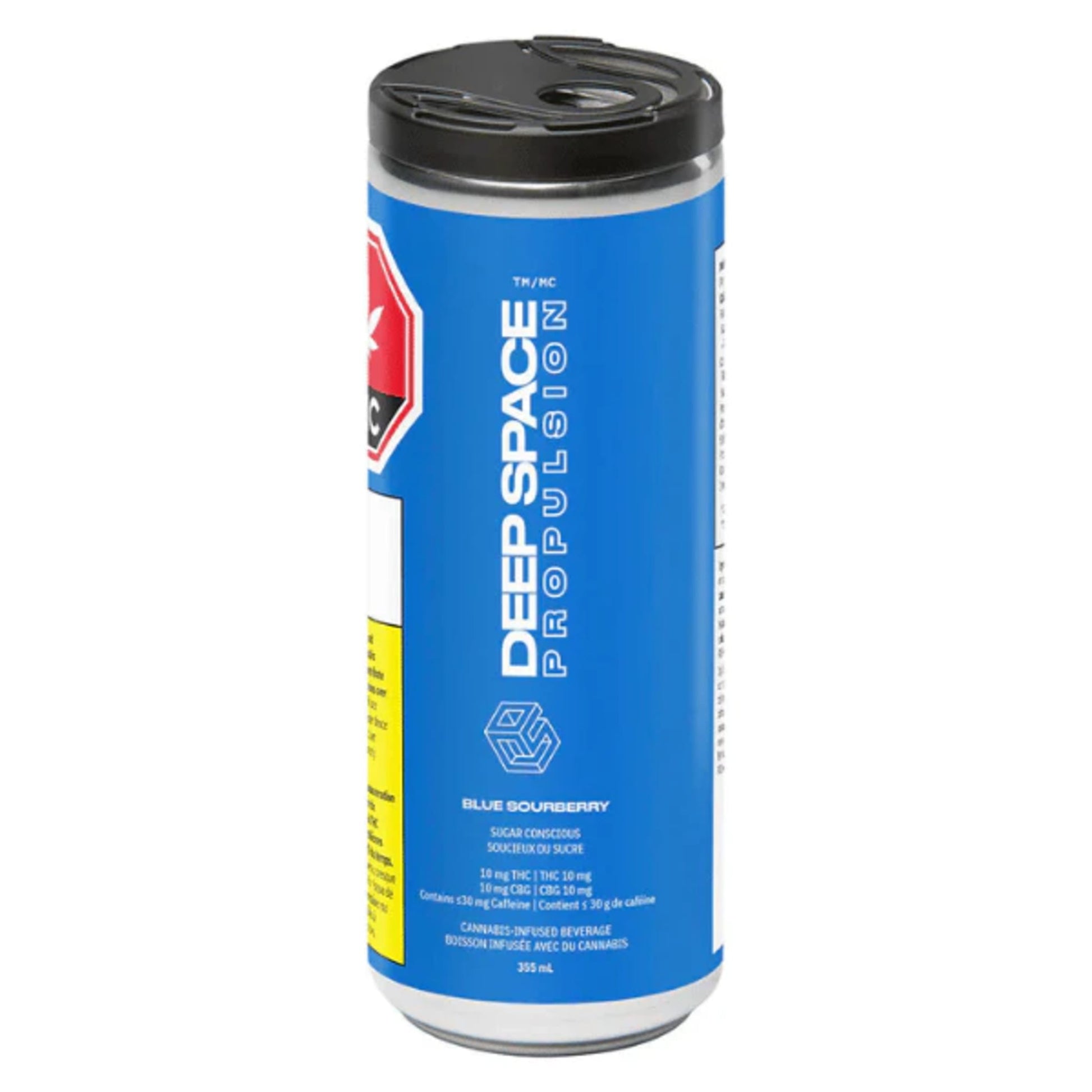 Deep Space Blue Sourberry CBG/Caffeine Soda | Smokey's