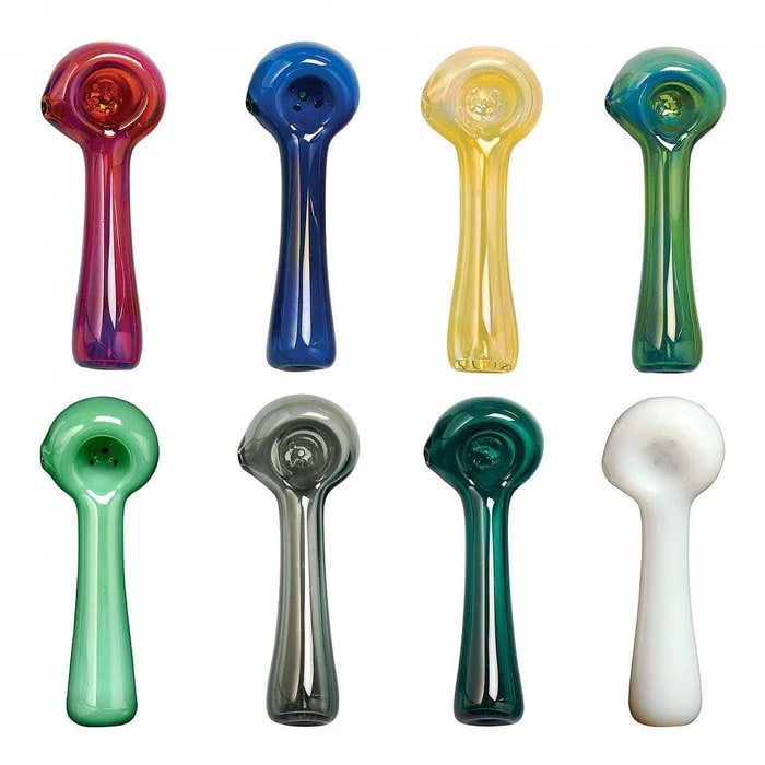 Red Eye Glass Hand Pipe