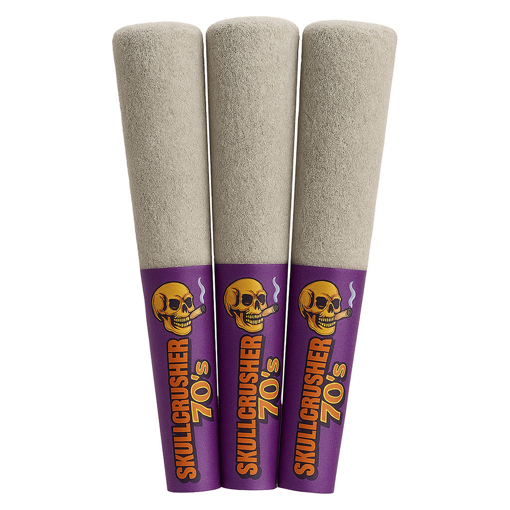 RAD Skullcrushers Iced Raspberry Quad Diamond Coated Infused Pre-Roll | Smokey's