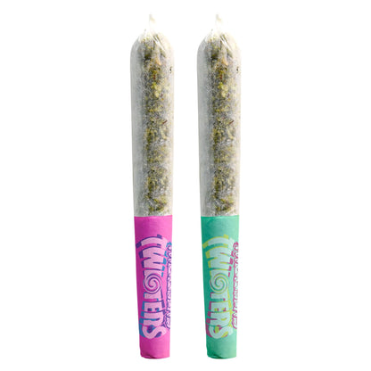 Rizzlers Bubba Bomb/Rainbow Booty Twisters Infused Pre-Roll