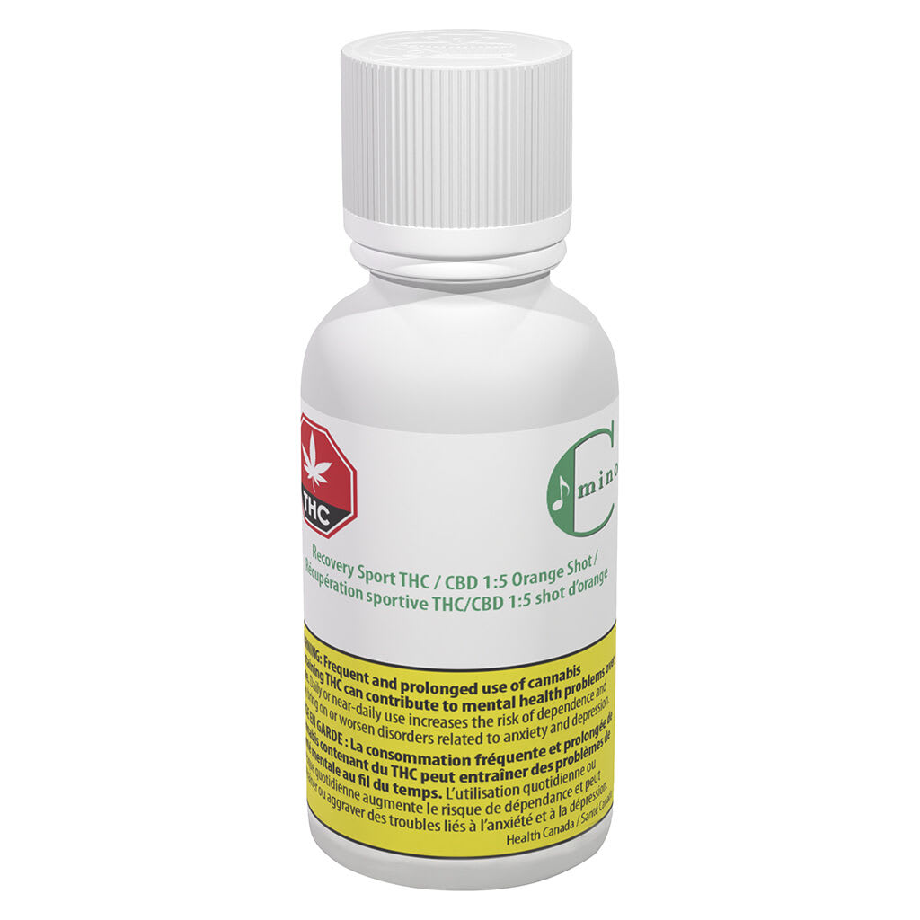 C Minor Sport Recovery 5:1 CBD/THC Orange Shot | Smokey's