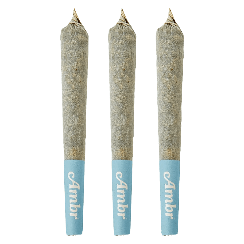 AMBR Cherry Sour Liquid Diamond Infused Pre-Roll