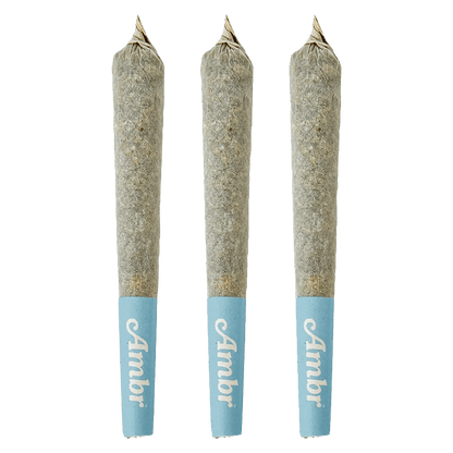 AMBR Cherry Sour Liquid Diamond Infused Pre-Roll