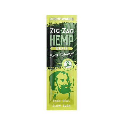 Zig Zag Sour Squeeze Hemp Wraps | Smokey's