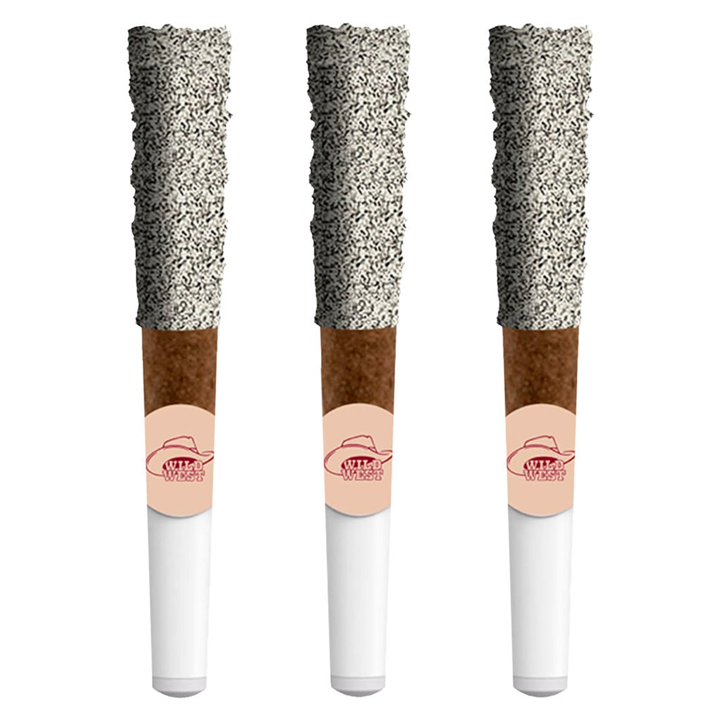 Wild West Strawberry Stampede Diamond Coated Infused Blunts | Smokey's
