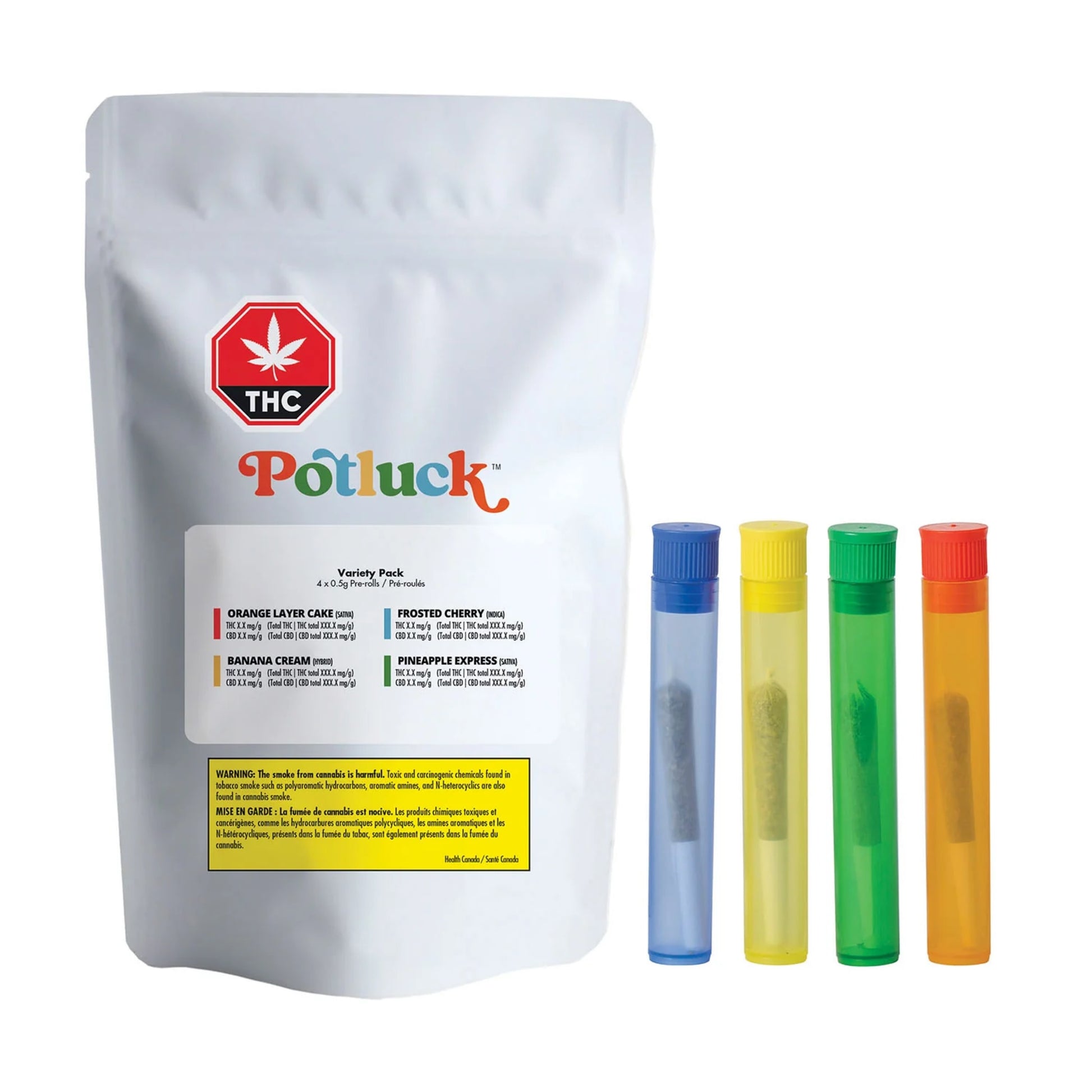 Potluck Canadian Taster Pack Pre-Roll | Smokey's