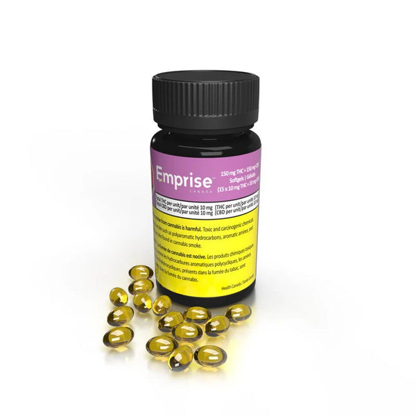 Emprise THC Softgels — Smokey's | Capsules | Cannabis Delivery & Pickup