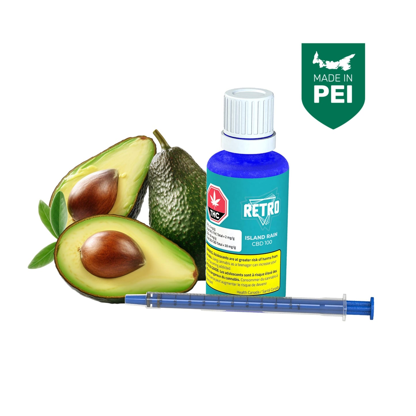 Retro Island Rain Avocado Cooking Oil | Smokey's