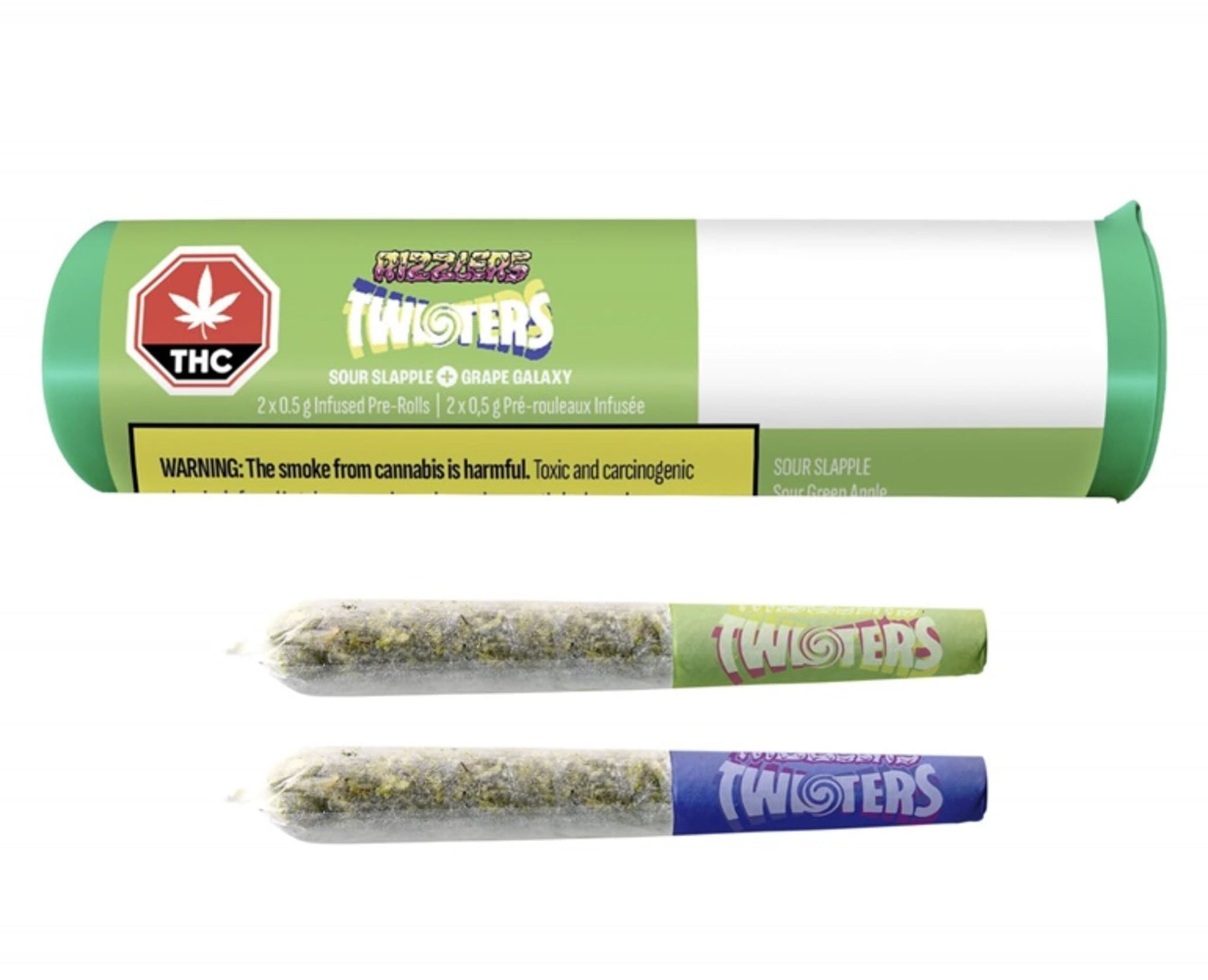 RIZZLERS Grape Galaxy & Sour Slapple Infused Pre-Roll | Smokey's